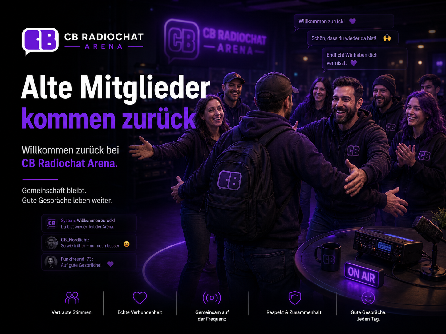 Alte Mitglieder kommen zurück