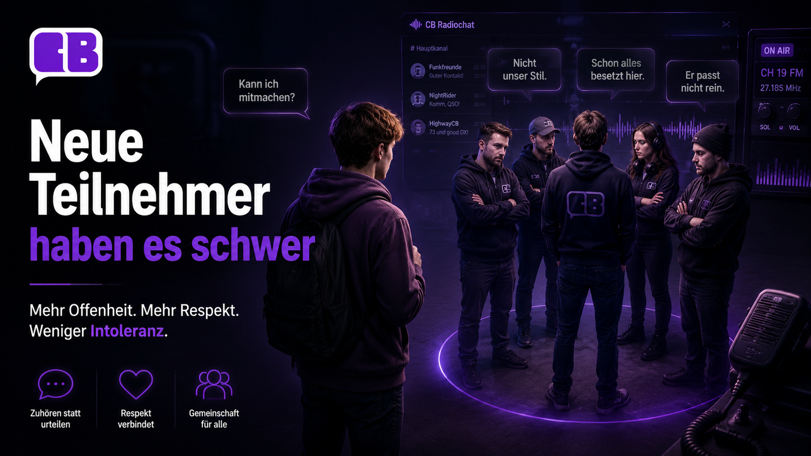 Neue Teilnehmer